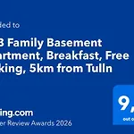 Family Basement Apartment, Breakfast, Free Parking, 5km From Tulln Chorherrn