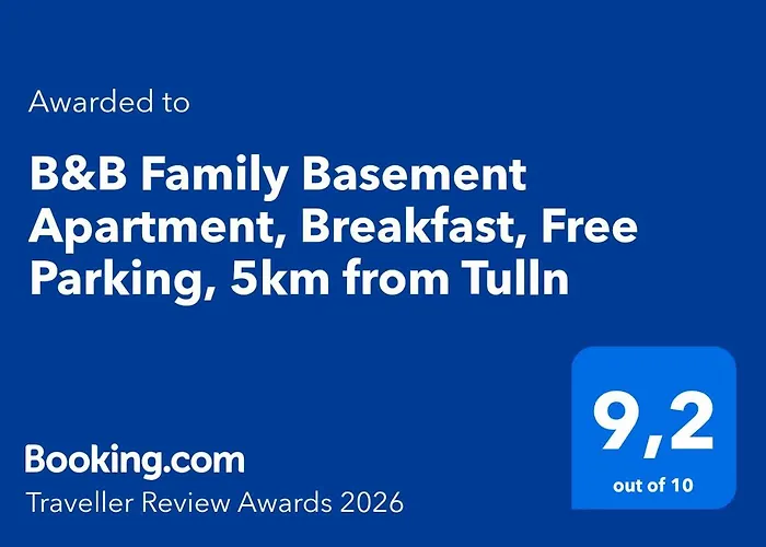 Family Basement Apartment, Breakfast, Free Parking, 5km From Tulln Chorherrn